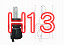 HID Bulb MovingType H13