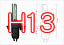 HID Bulb SingleType H13